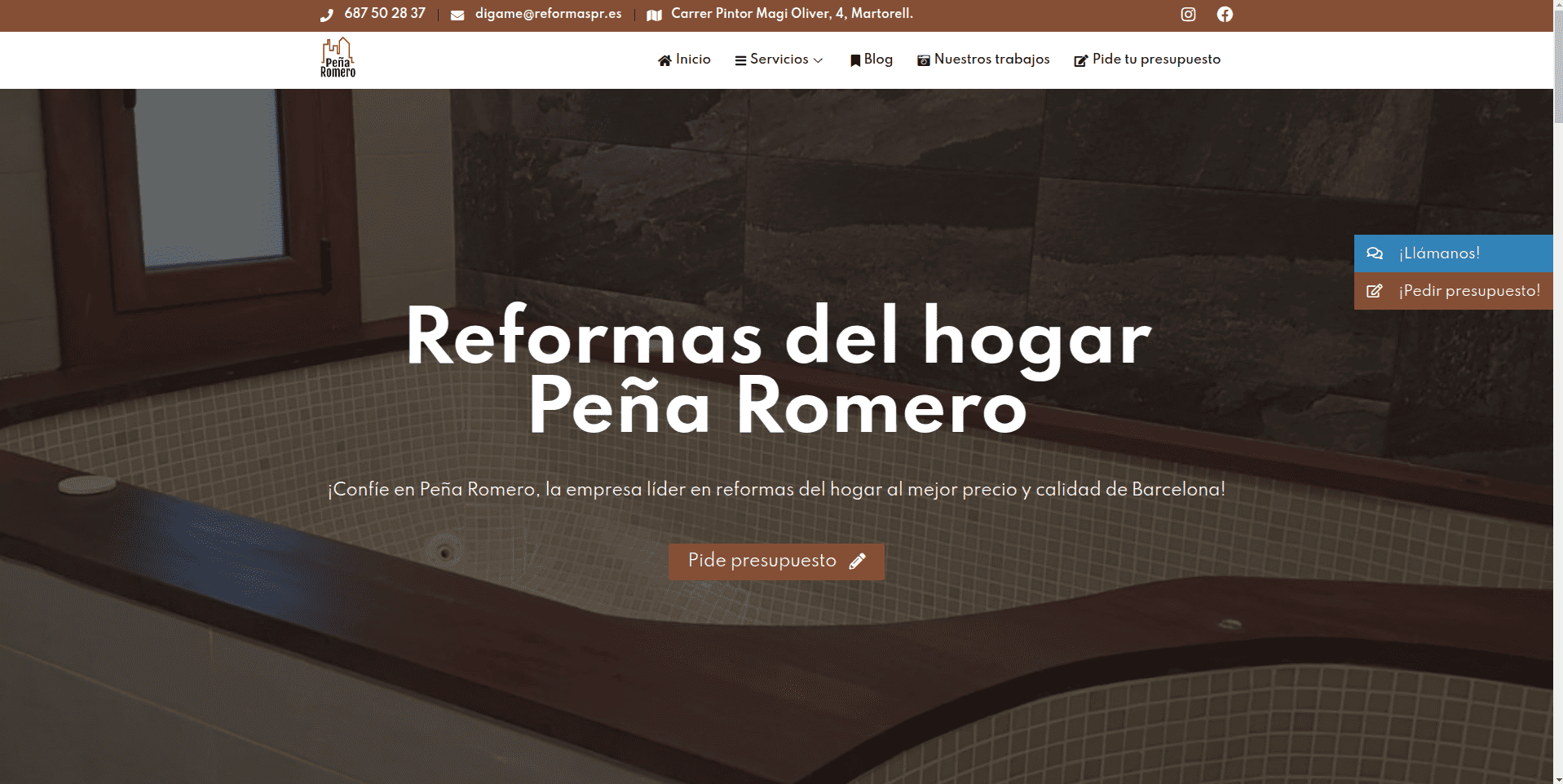 Reformas Peña Romero